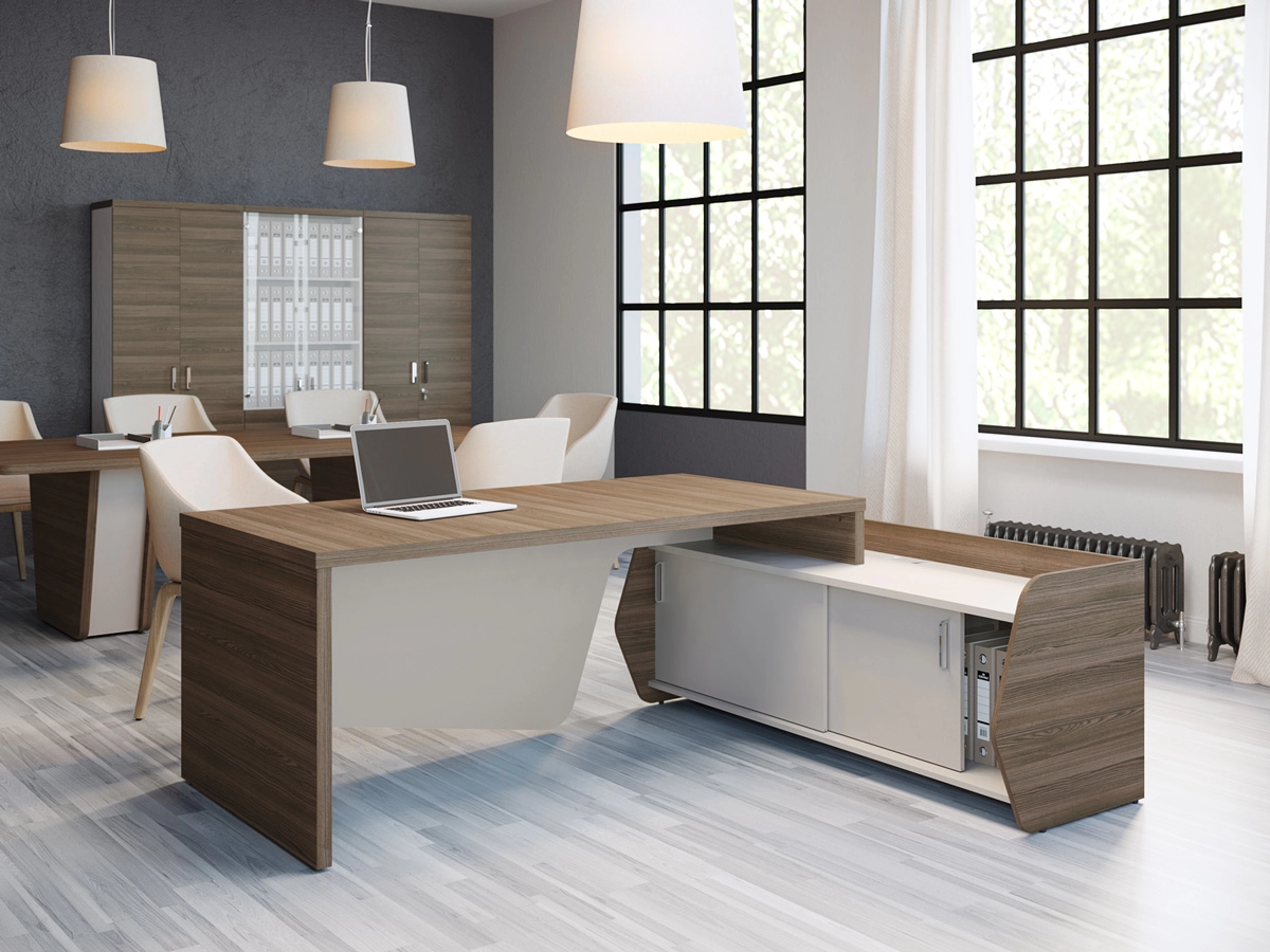 Новые модели кабинетов руководителя и мягкой мебели для офиса